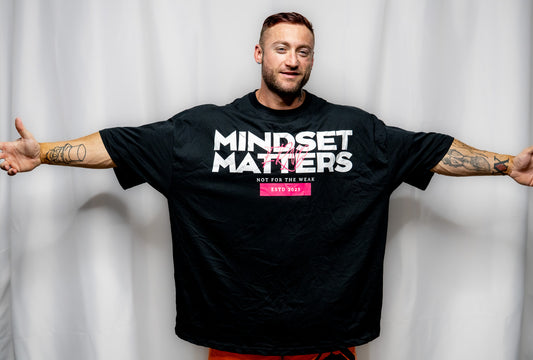 Oversized Training Tee - MINDSET MATTERS